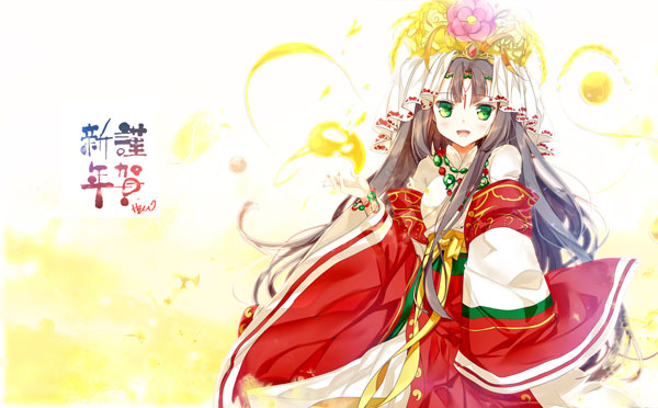 二次元美少女2015恭贺新年图集三(29)