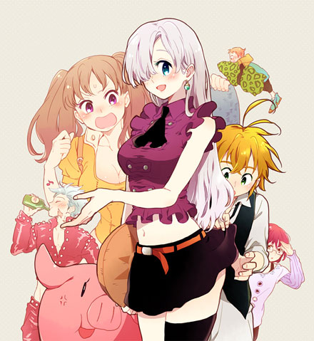 《七原罪》伊丽莎白·里昂妮丝图赏(13)