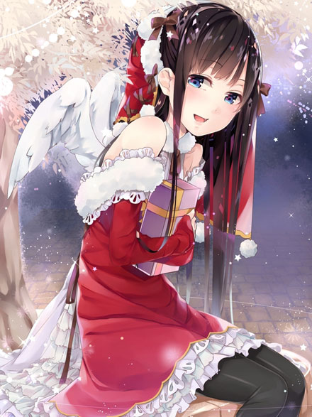 二次元圣诞美少女美图赏四(19)