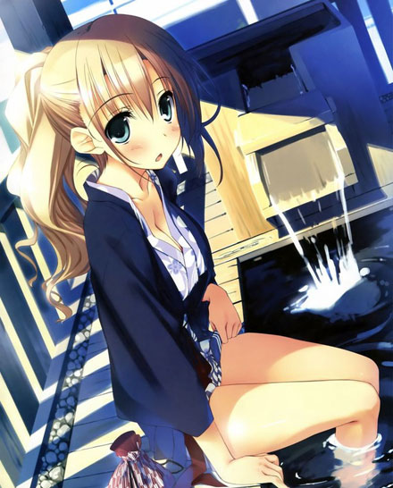 二次元单马尾美少女美图赏二(20)