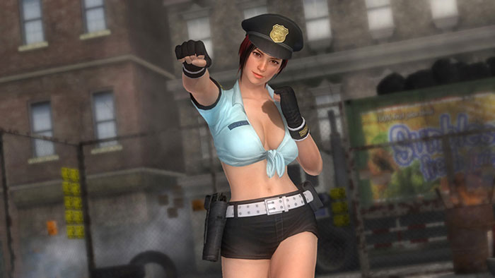 《死或生5》巨乳美女警服DLC美图赏(7)