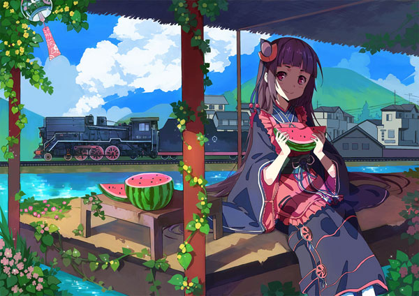 铁道动漫美少女美图赏析(3)