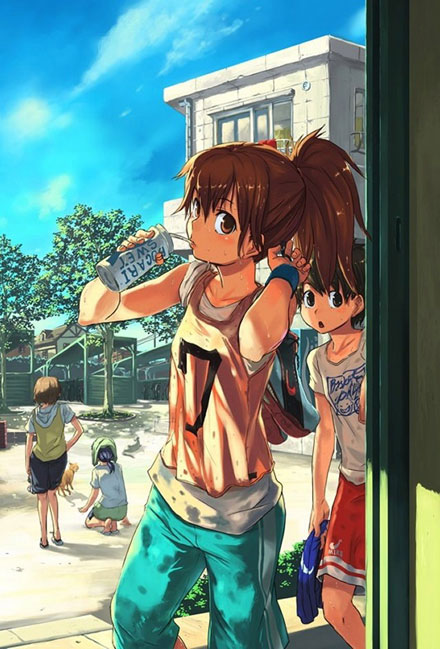 二次元单马尾美少女美图赏(10)