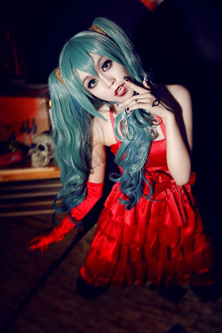 《VOCALOID》MIKU精美COSPLAY(2)