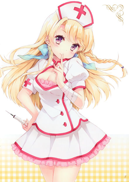 二次元护士装美少女美图赏二(13)