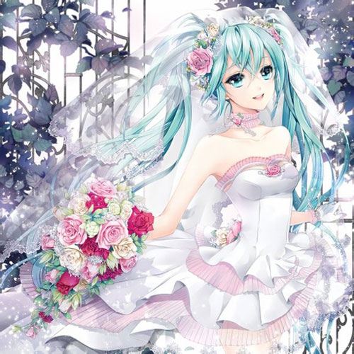 二次元婚纱美少女图集4(2)