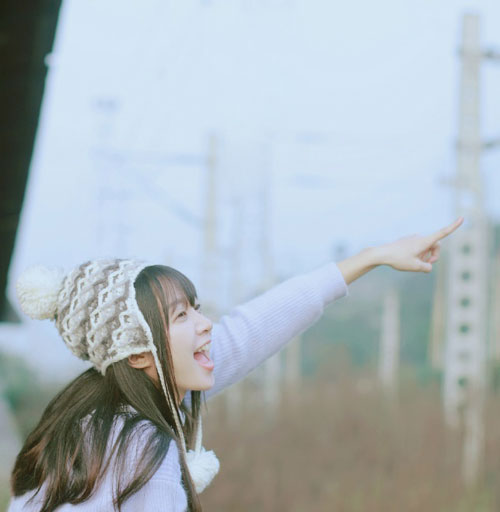 治愈系小清新美女户外写真(10)