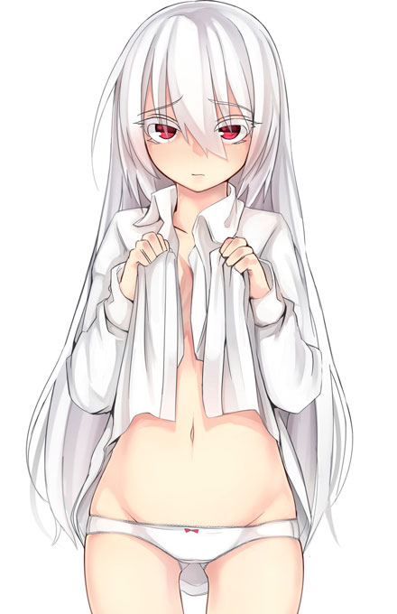 二次元低腰胖次美少女美图集(2)