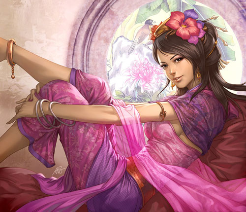 Artgerm游戏美女同人画赏析(12)