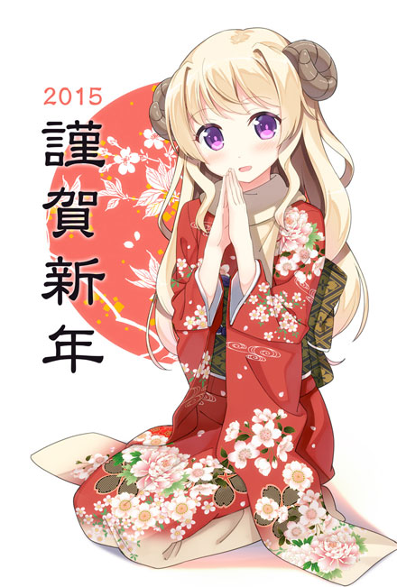 二次元美少女2015恭贺新年图集三(11)