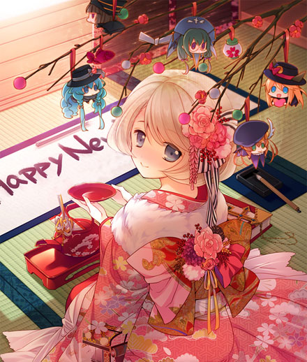二次元美少女2015恭贺新年图集(4)
