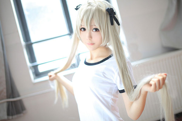 《缘之空》穹妹体操服COS(4)