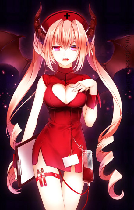 二次元护士装美少女美图赏二(3)