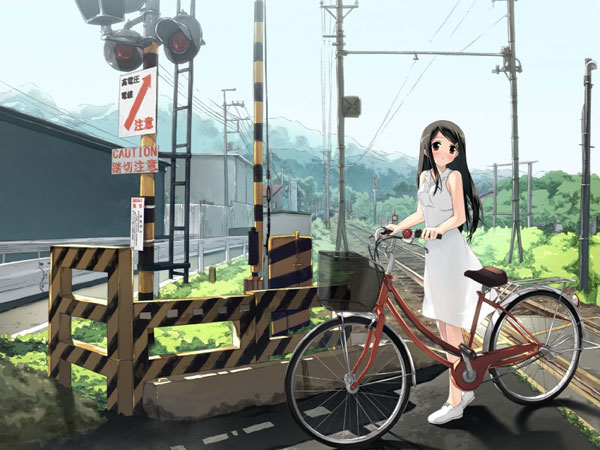 铁道动漫美少女美图赏析(14)