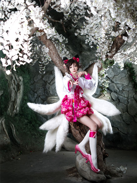 螺旋猫miyuko阿狸精美cos(9)