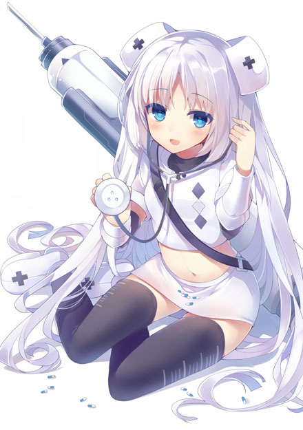 二次元护士装美少女美图赏二(9)