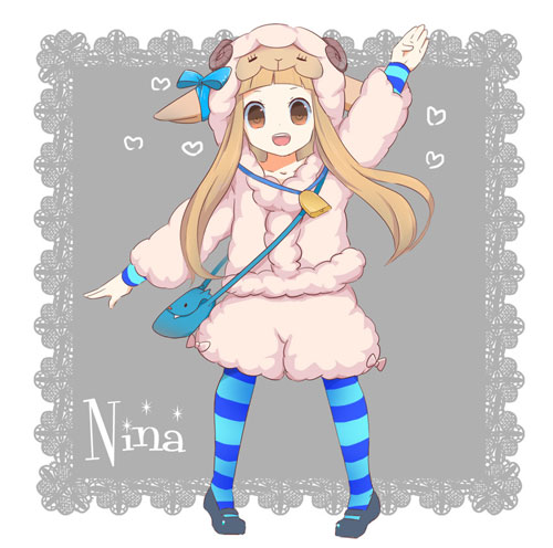 二次元羊耳美少女美图赏析(4)