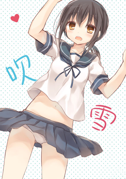 《舰队Collection》舰娘吹雪美图集(10)