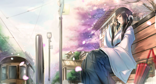 铁道动漫美少女美图赏析(19)