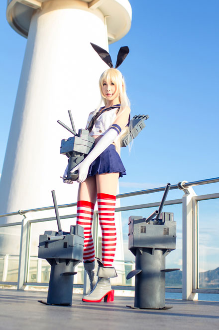 《舰队Collection》岛风娘Cos(6)
