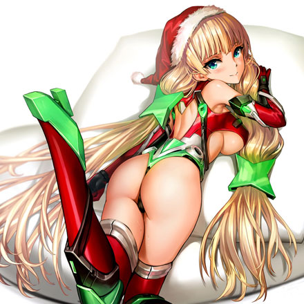 二次元圣诞美少女美图赏一(8)