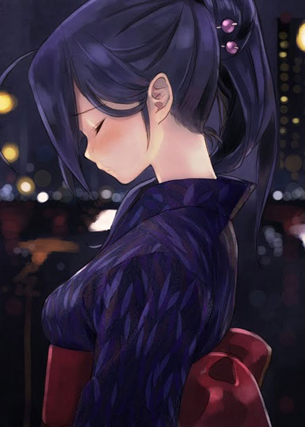 二次元单马尾美少女美图赏二(9)