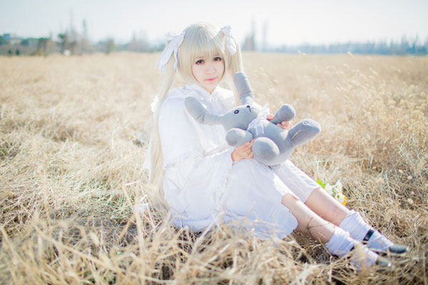 清纯萌妹春日野穹唯美COS(3)