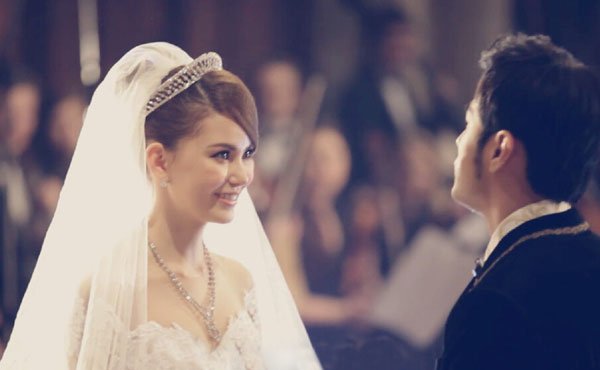 周杰伦昆凌婚纱写真&婚礼现场美图赏(11)