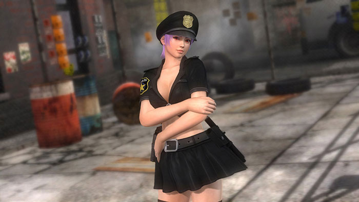 《死或生5》巨乳美女警服DLC美图赏(10)