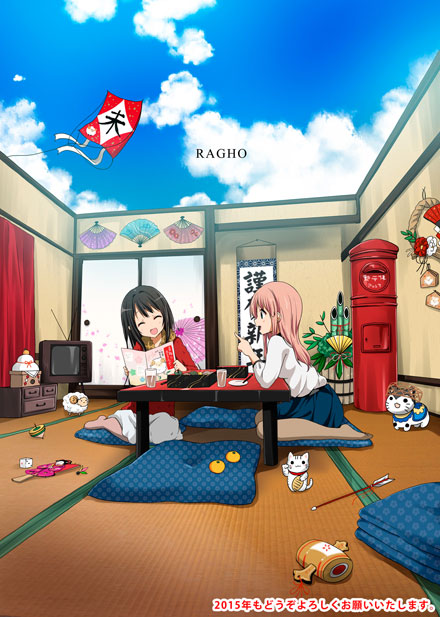 二次元美少女2015恭贺新年图集三(8)