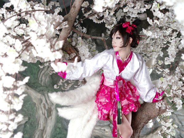 螺旋猫miyuko阿狸精美cos(7)