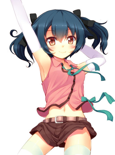 二次元热裤美少女美图赏二(3)
