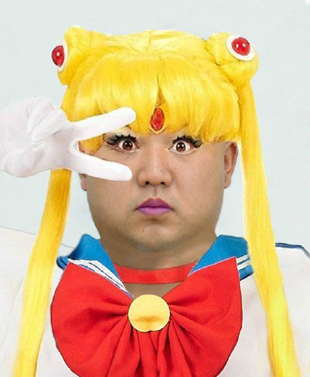 恶搞金三胖COS搞笑图片(2)