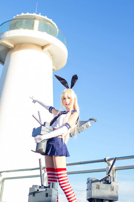 《舰队Collection》岛风娘Cos(5)