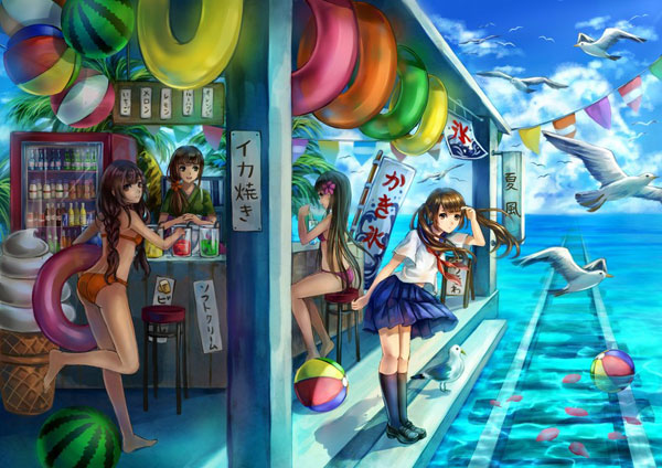 铁道动漫美少女美图赏析(15)