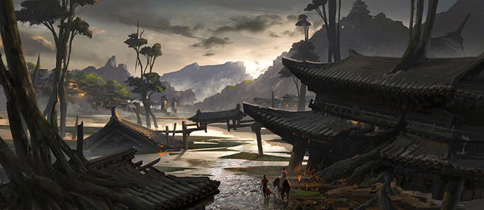 《天涯明月刀》官方精美场景原画图赏(5)