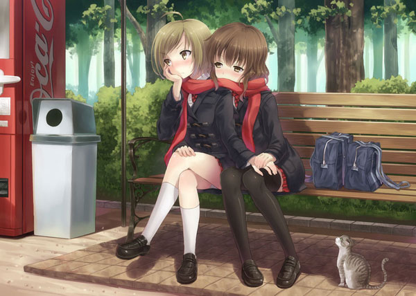 二次元百合美少女图集(22)