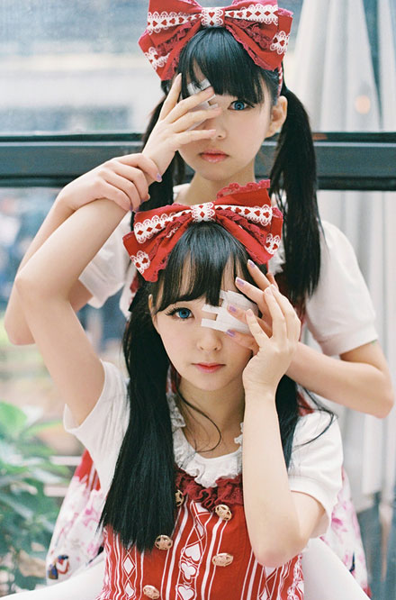 日系双马尾萝莉胶片写真集(6)