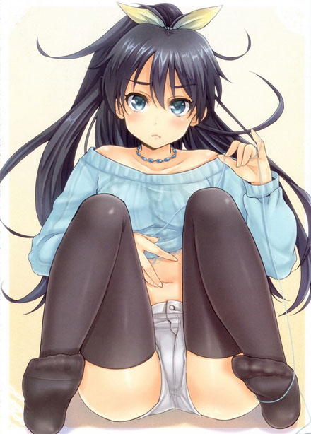 二次元热裤美少女美图赏一(14)