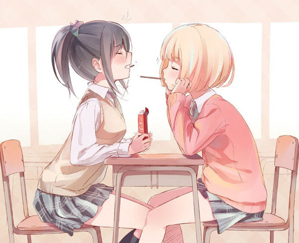 二次元百合美少女图集(6)