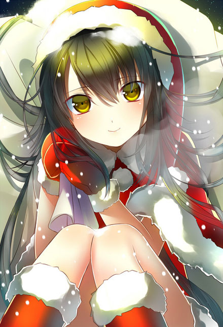 二次元圣诞美少女美图赏四(9)
