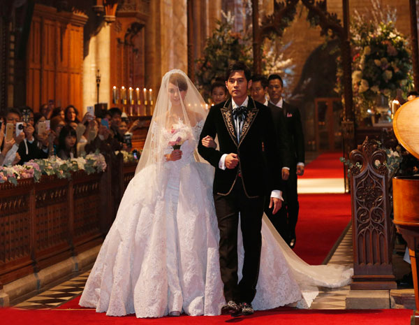 周杰伦昆凌婚纱写真&婚礼现场美图赏(3)