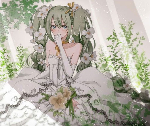 二次元婚纱美少女图集4(11)