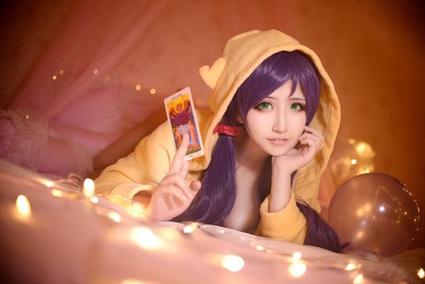 《Love Live!》东条希睡衣卡牌Cos(3)
