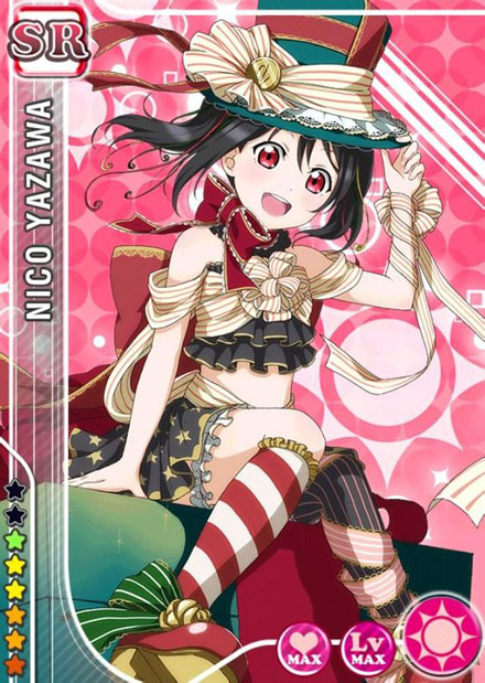 《Love live!》矢泽妮可卡牌图集二(7)