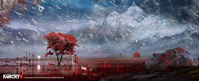 《孤岛惊魂4》概念原画美图赏(11)