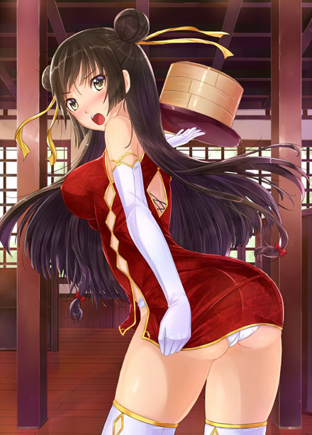 二次元旗袍美少女性感美图赏二(7)