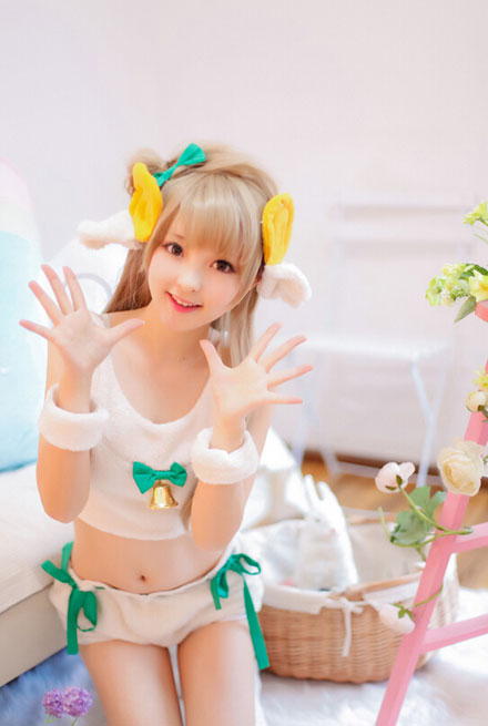 南小鸟卡牌绵羊装cosplay(3)