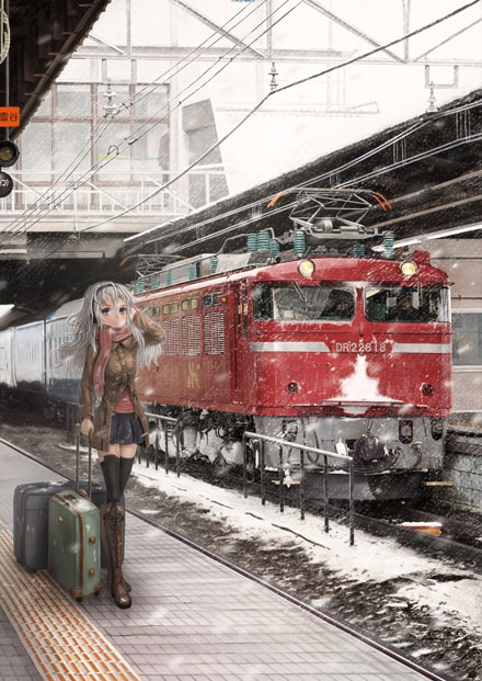 铁道动漫美少女美图赏析(9)