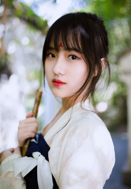 小清新养眼美女汉服唯美写真(2)